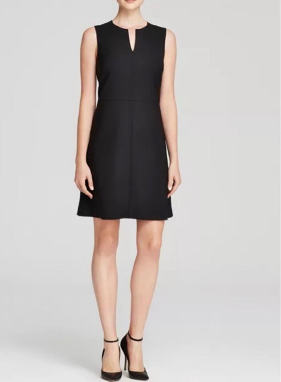 Theory Miyani Sheath Mini Dress Women's Black Size 00